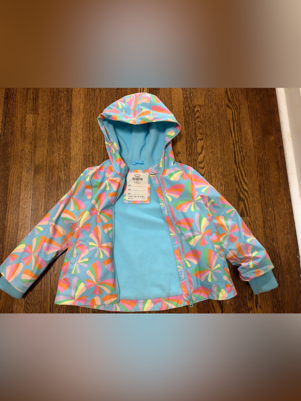 M&S Originals The Maritime 3-in-1 Hooded Jacket Size 4-5 Yrs